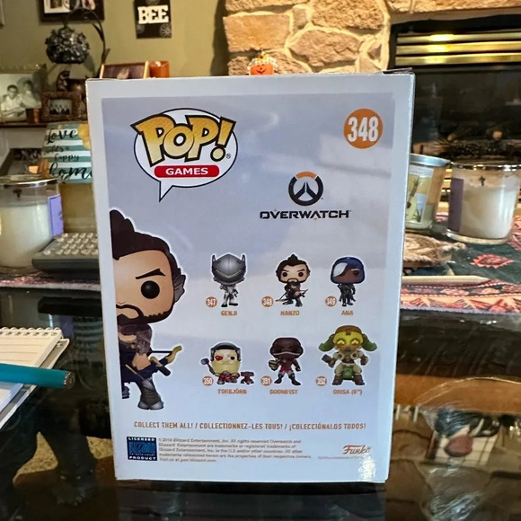 Funko Pop! Vinyl: Hanzo #348 Overwatch - Picture 4 of 5